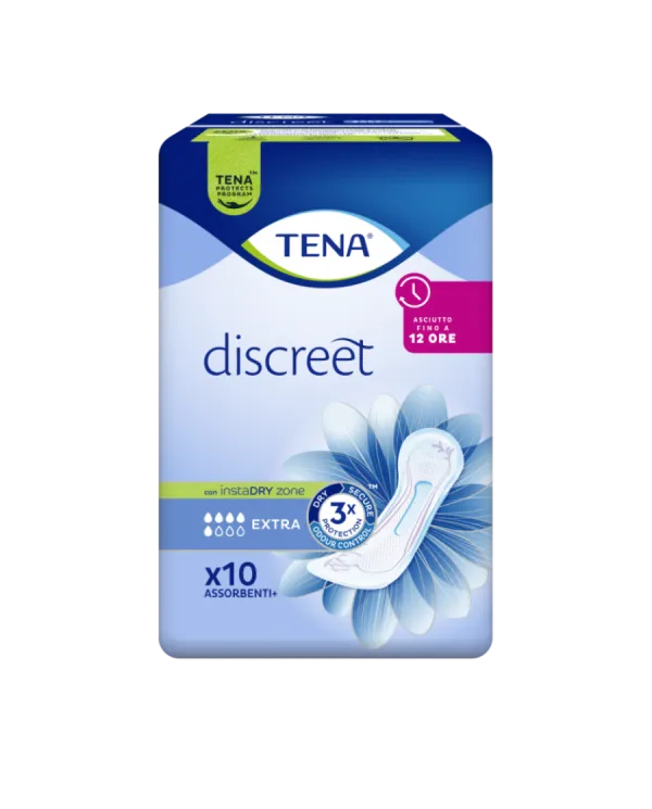 TENA Lady Discreet Assorbenti Extra 4 confezioni da 10 Pezzi