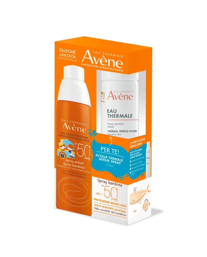 AVENE SOLARI BIMBI 50+ 200 ml + Omaggio Acqua Termale 50 ml