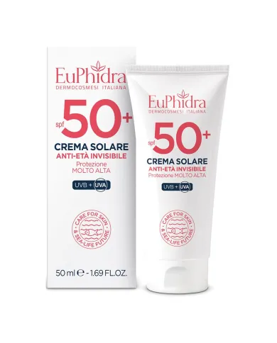 EUPHIDRA- Crema Solare Anti-età Invisibile SPF 50+