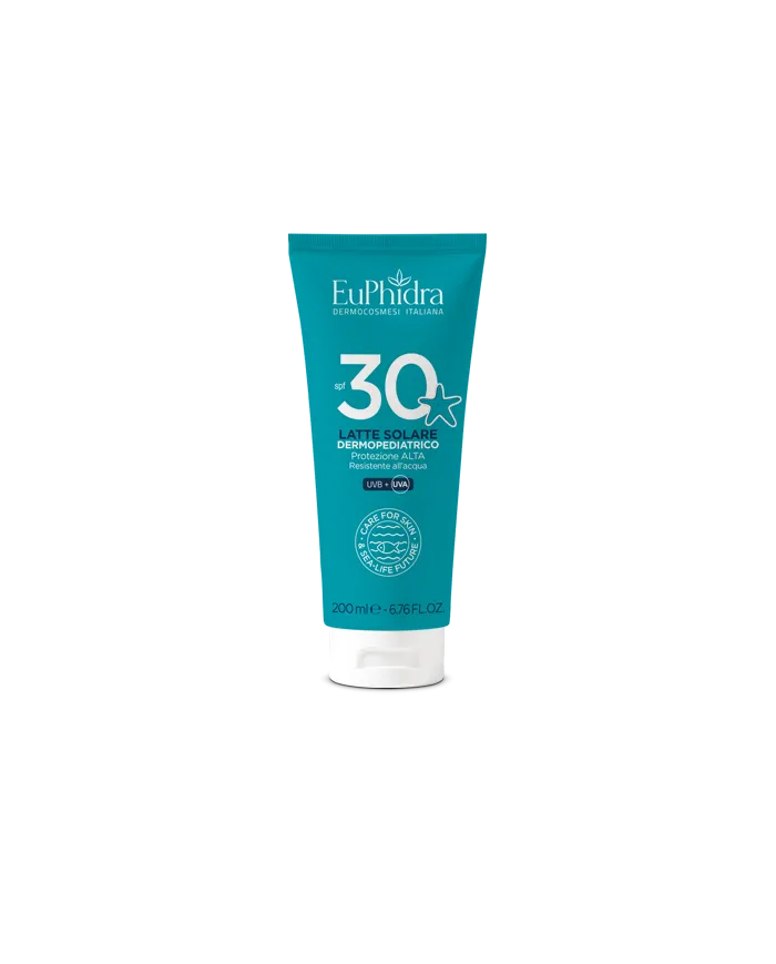 EUPHIDRA Latte Solare Dermopediatrico SPF30 200 ml