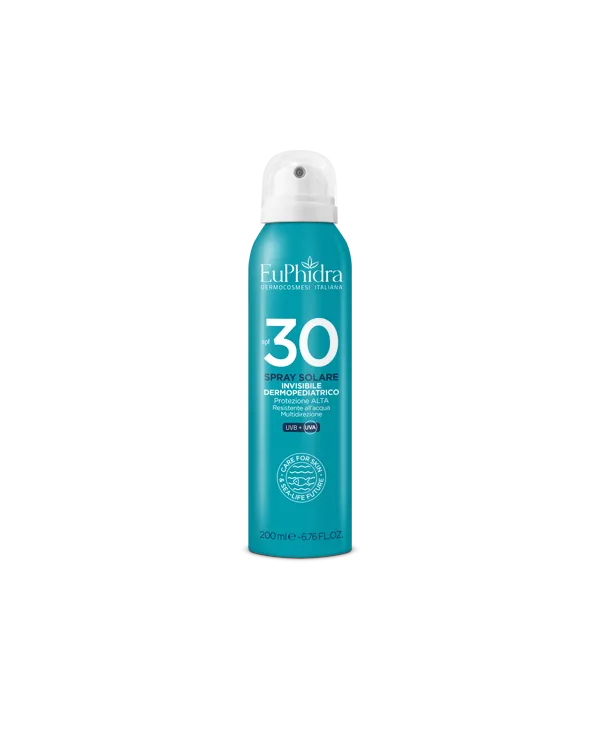 EUPHIDRA Spray Solare Invisibile Dermopediatrico SPF30 200 ml