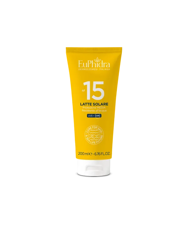 EUPHIDRA Latte Solare SPF 15 200 ml