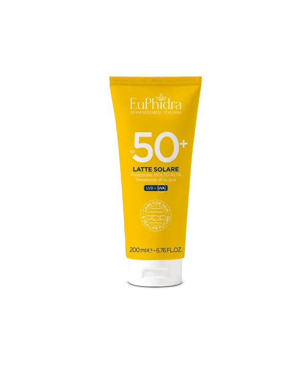 EUPHIDRA Latte Solare SPF 50+ 200 ml