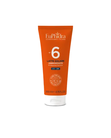 EUPHIDRA Latte Solare Abbronzante SPF6 200 ml