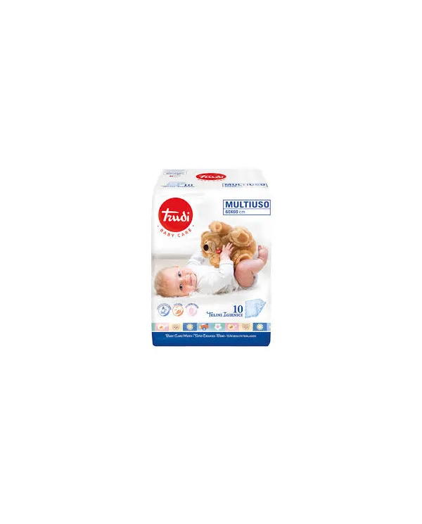 TRUDI Babycare Telini Igienici 3 confezioni da 10 Pezzi